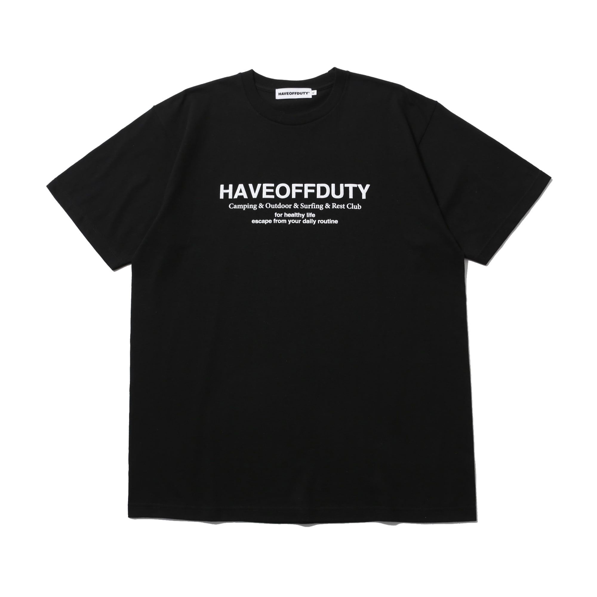 FOR HEALTHY LIFE TEE(BLACK)